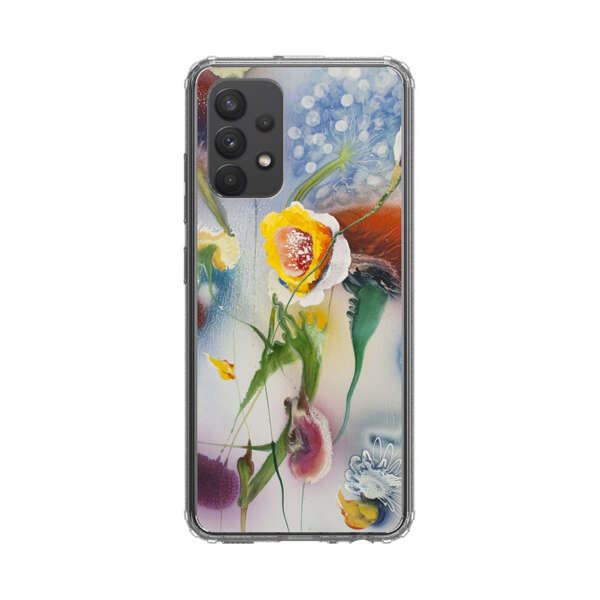 Abstract Colorful Flowers Samsung Galaxy A32 5G Case