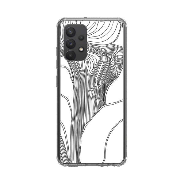 Abstract Line Art Design Samsung Galaxy A32 5G Case