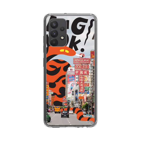 Bangkok Chinatown Snake Street Scene Samsung Galaxy A32 5G Case