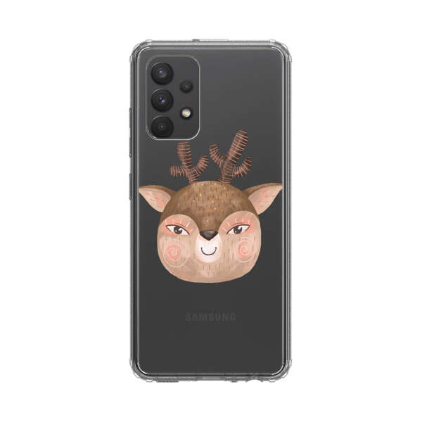 Cute Cartoon Deer Face Samsung Galaxy A32 5G Case