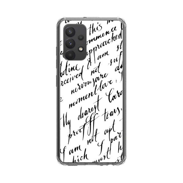 Handwritten Calligraphy Samsung Galaxy A32 5G Case