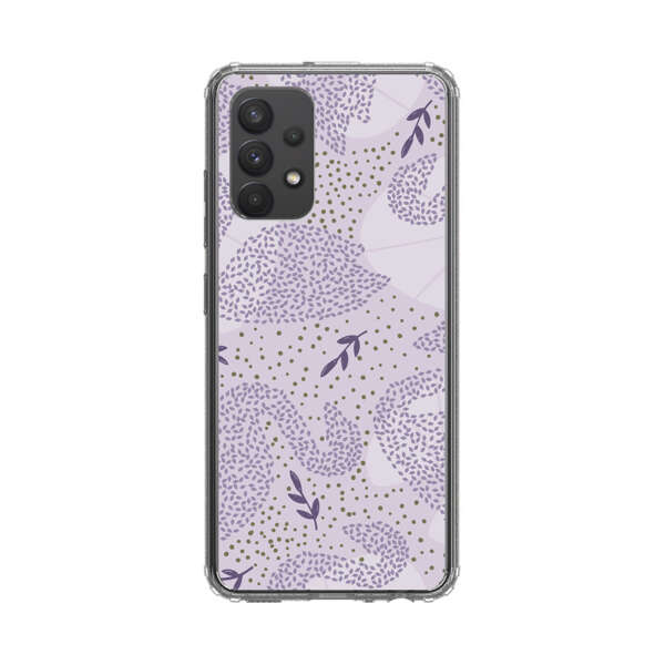Lavender Swan Pattern Samsung Galaxy A32 5G Case
