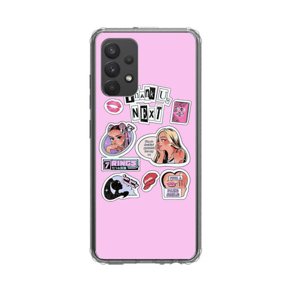 Pop Art Fashion Stickers Samsung Galaxy A32 5G Case