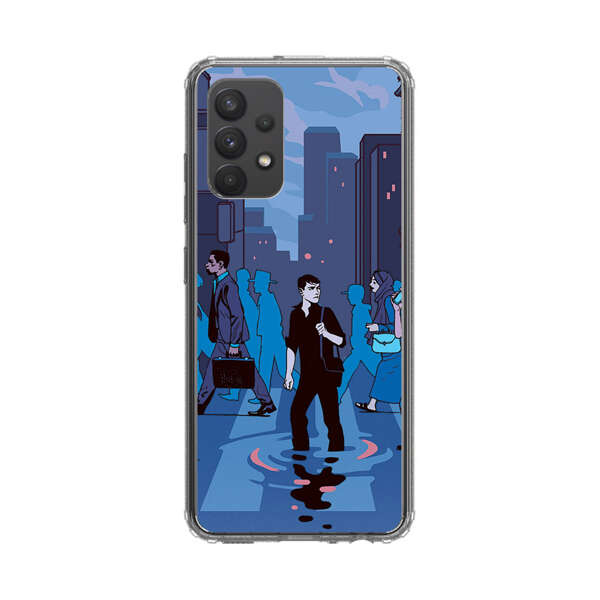 Urban Lonely Person Crosswalk Samsung Galaxy A32 5G Case