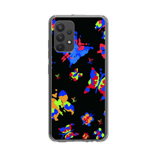 Vibrant Abstract Butterflies and Floral Splashes Samsung Galaxy A32 5G Case