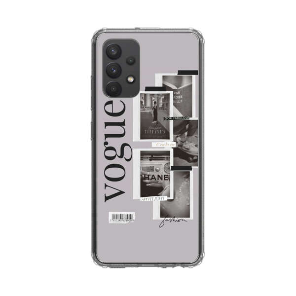 Vogue Fashion Collage Minimalist Samsung Galaxy A32 5G Case