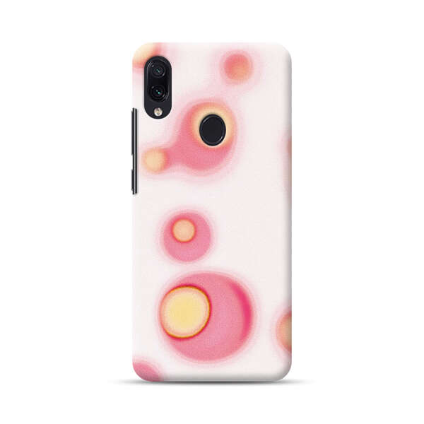 Abstract Pink and Yellow Blobs Samsung Galaxy A40 Hard Case
