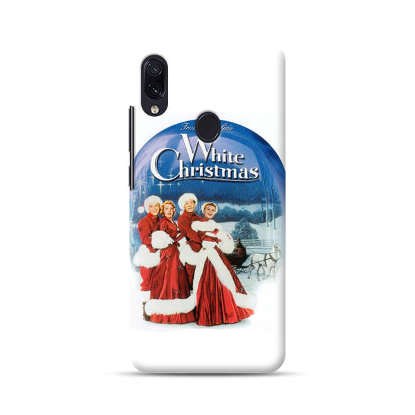 Classic White Christmas Scene Samsung Galaxy A40 Hard Case