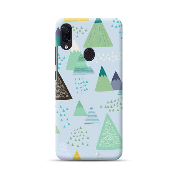 Colorful Abstract Mountain Pattern Samsung Galaxy A40 Hard Case