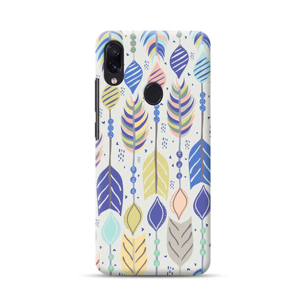 Colorful Feathers Pattern Pastel Samsung Galaxy A40 Hard Case