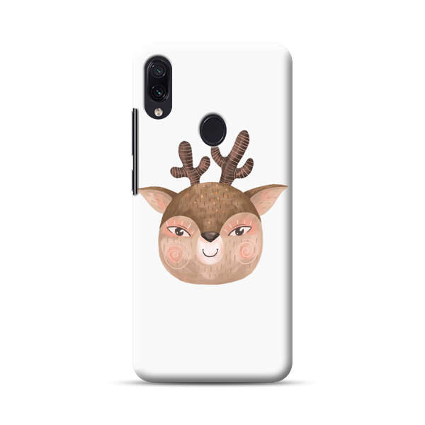 Cute Cartoon Deer Face Samsung Galaxy A40 Hard Case