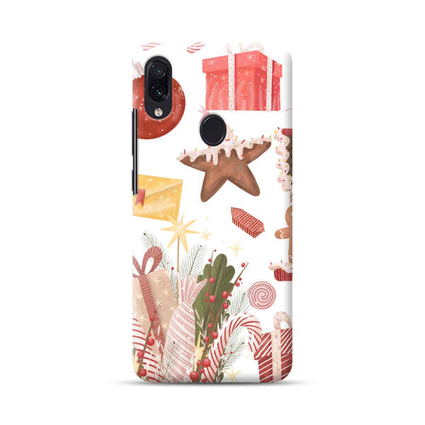 Holiday Gingerbread Candy Cane Gifts Samsung Galaxy A40 Hard Case