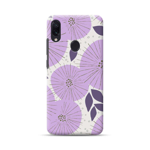 Lavender Flower Pattern Samsung Galaxy A40 Hard Case