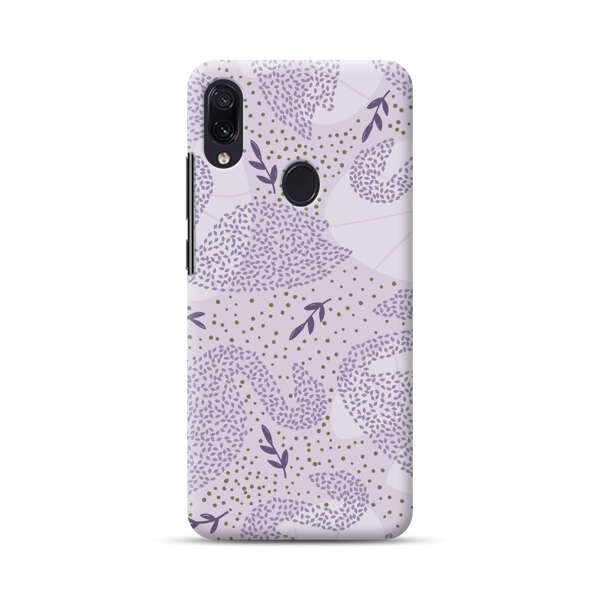 Lavender Swan Pattern Samsung Galaxy A40 Hard Case