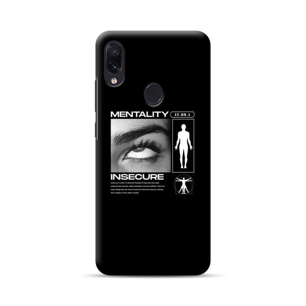 Mentality Insecure Eye Art Samsung Galaxy A40 Hard Case