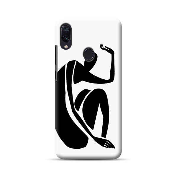Minimalist Abstract Human Figure Samsung Galaxy A40 Hard Case