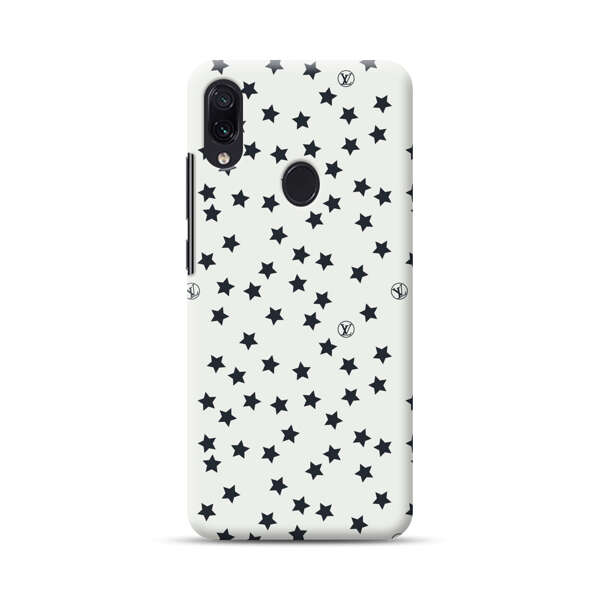 Minimalist Black Stars Pattern Samsung Galaxy A40 Hard Case