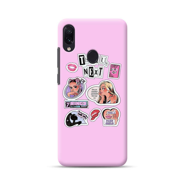 Pop Art Fashion Stickers Samsung Galaxy A40 Hard Case