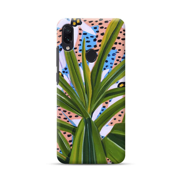 Tropical Leaves Abstract Pattern Samsung Galaxy A40 Hard Case
