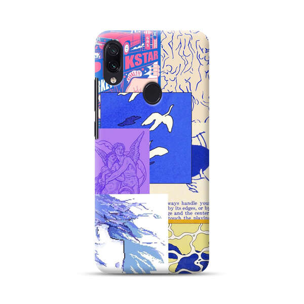 Vibrant Retro Pop Art Collage Samsung Galaxy A40 Hard Case
