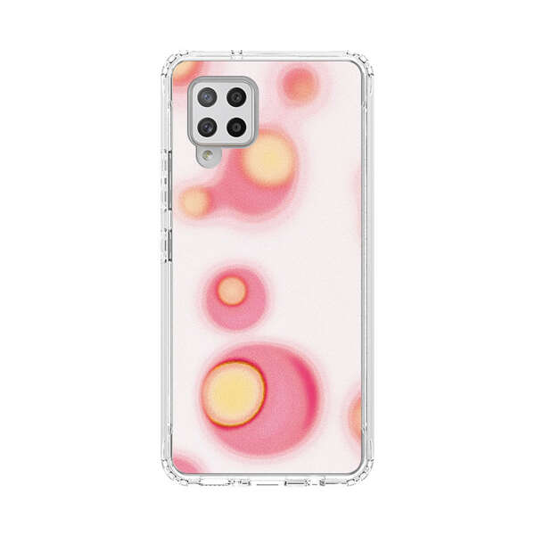 Abstract Pink and Yellow Blobs Samsung Galaxy A42 (5G) Case