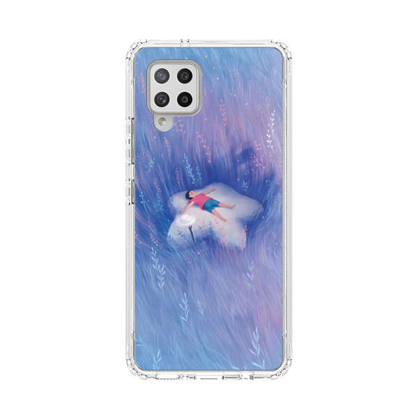 Child Relaxing in Dreamy Field Samsung Galaxy A42 (5G) Case