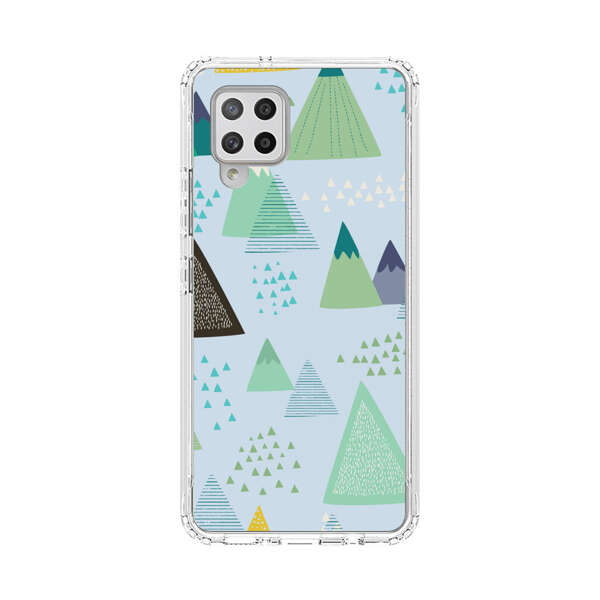 Colorful Abstract Mountain Pattern Samsung Galaxy A42 (5G) Case