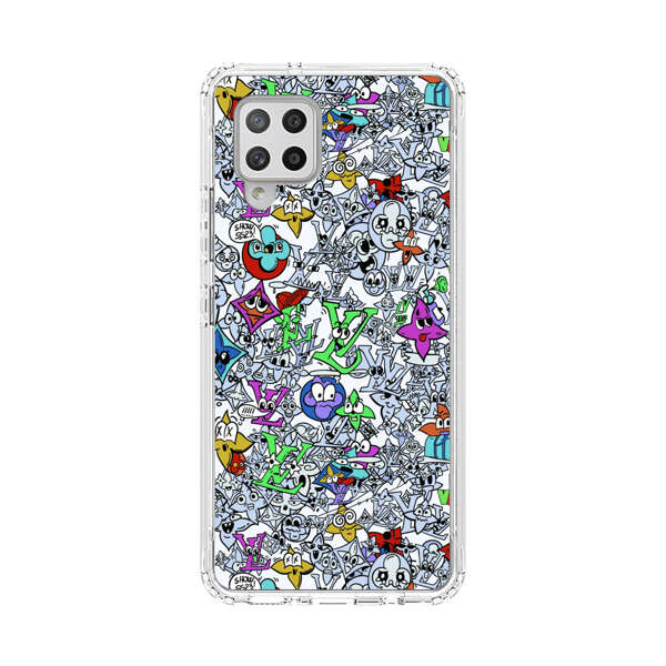 Colorful Cartoon Graffiti Pattern Samsung Galaxy A42 (5G) Case
