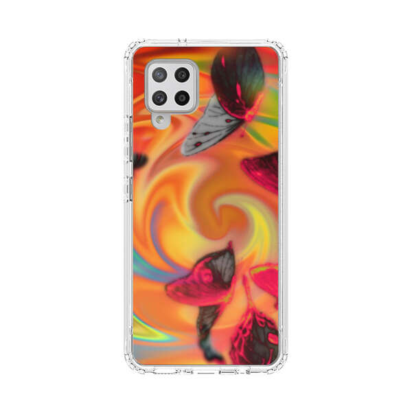 Psychedelic Butterflies Swirl Samsung Galaxy A42 (5G) Case