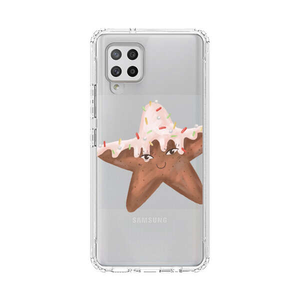 Smiling Gingerbread Star Cookie Samsung Galaxy A42 (5G) Case
