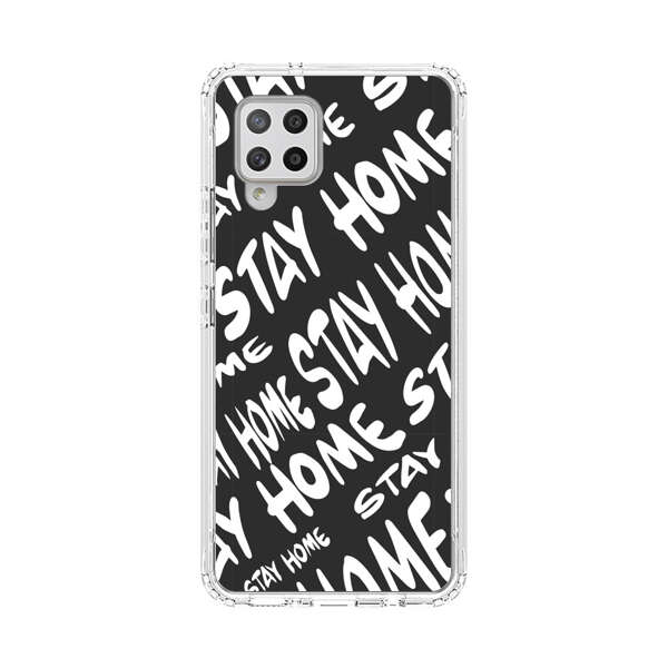 Stay Home Pattern Samsung Galaxy A42 (5G) Case