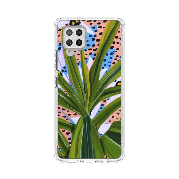 Tropical Leaves Abstract Pattern Samsung Galaxy A42 (5G) Case