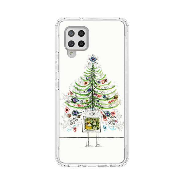 Whimsical Christmas Tree Artistic Design Samsung Galaxy A42 (5G) Case