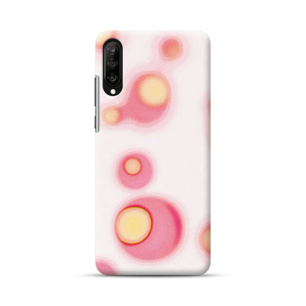 Abstract Pink and Yellow Blobs Samsung Galaxy A50 Hard Case