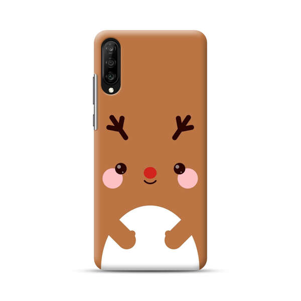 Cute Minimalist Reindeer Cartoon Samsung Galaxy A50 Hard Case