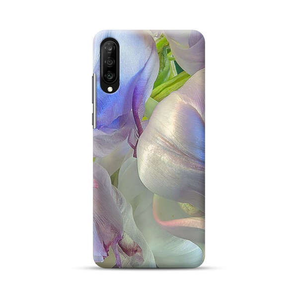 Delicate Pastel Flower Petals Close Up Samsung Galaxy A50 Hard Case