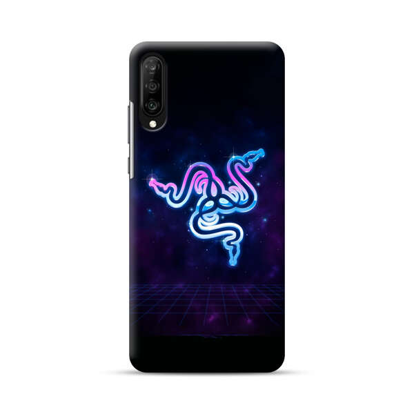 Glowing Neon Triple Snake Samsung Galaxy A50 Hard Case