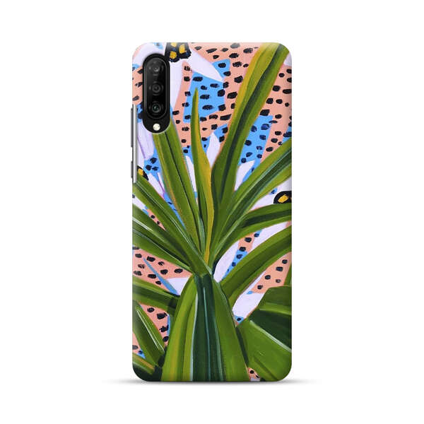 Tropical Leaves Abstract Pattern Samsung Galaxy A50 Hard Case