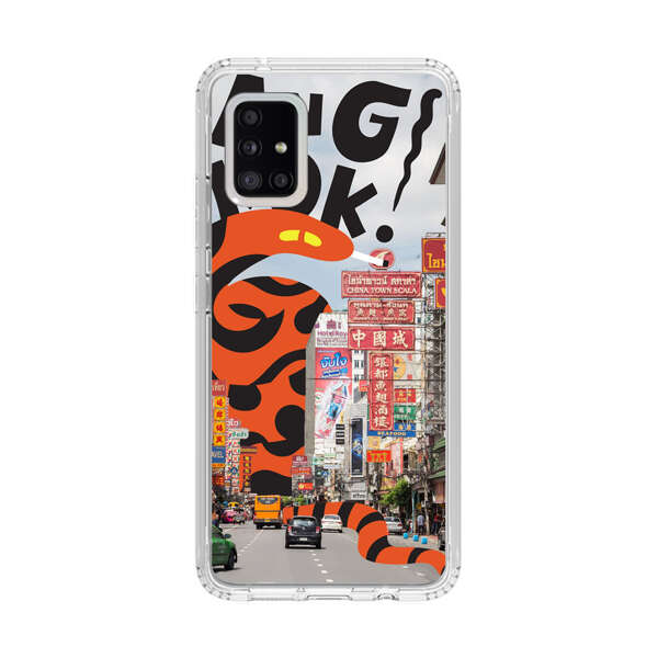 Bangkok Chinatown Snake Street Scene Samsung Galaxy A51 5G Case