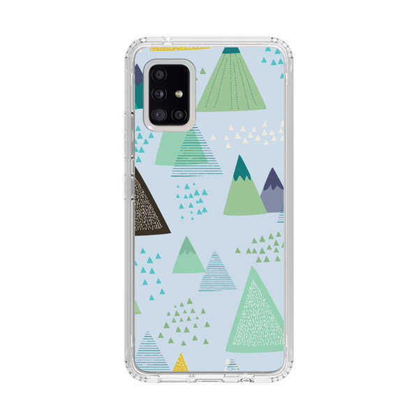Colorful Abstract Mountain Pattern Samsung Galaxy A51 5G Case