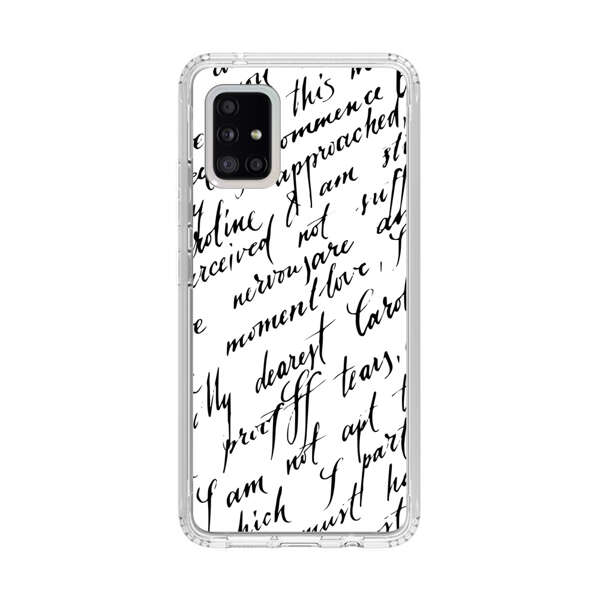 Handwritten Calligraphy Samsung Galaxy A51 5G Case