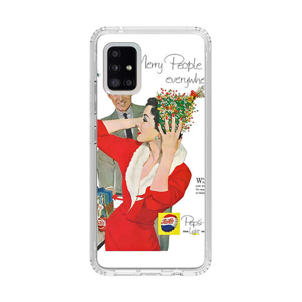 Vintage Pepsi-Cola Holiday Advertisement Samsung Galaxy A51 5G Case