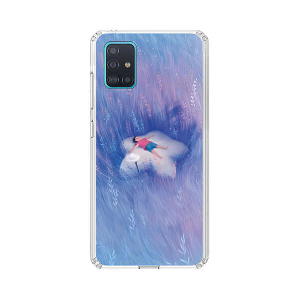 Child Relaxing in Dreamy Field Samsung Galaxy A51 (4G) Case