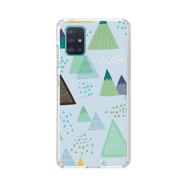 Colorful Abstract Mountain Pattern Samsung Galaxy A51 (4G) Case