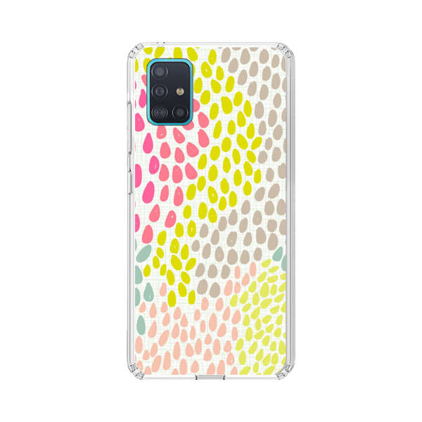 Colorful Abstract Teardrop Pattern Samsung Galaxy A51 (4G) Case