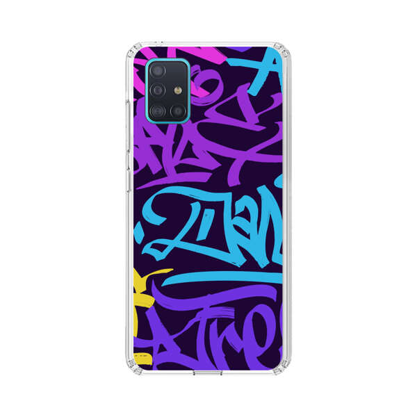 Colorful Graffiti Pattern Samsung Galaxy A51 (4G) Case
