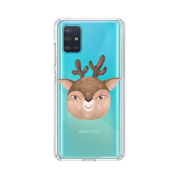 Cute Cartoon Deer Face Samsung Galaxy A51 (4G) Case