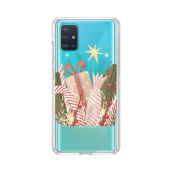 Festive Candy Canes and Holiday Gifts Samsung Galaxy A51 (4G) Case