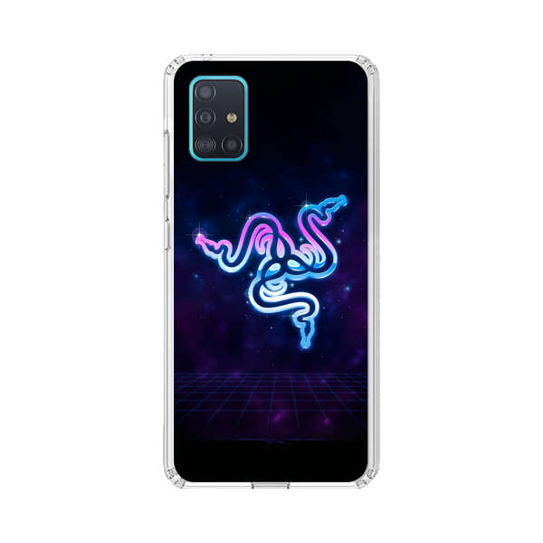 Glowing Neon Triple Snake Samsung Galaxy A51 (4G) Case