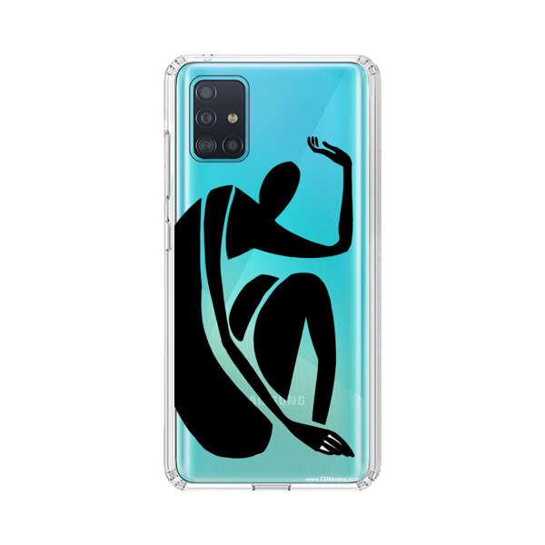 Minimalist Abstract Human Figure Samsung Galaxy A51 (4G) Case